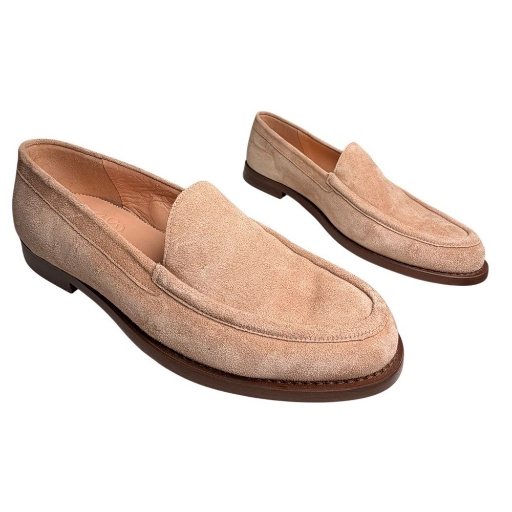J. Crew Winona Camel Suede Loafers 8.5 NWOB - Picture 4 of 13